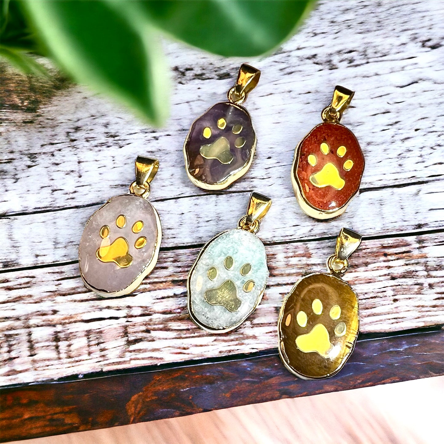 Crystal Pet Drop Pendant