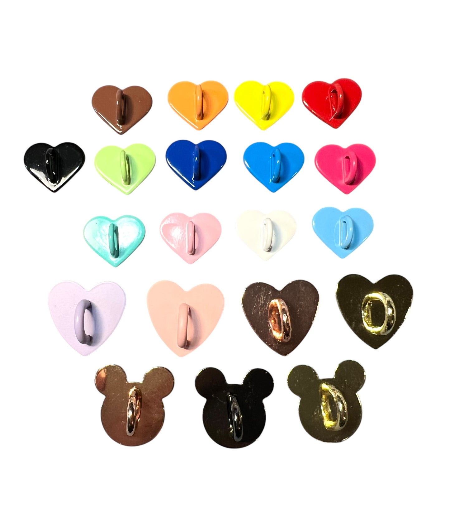 Handmade Acrylic key ring with Collectible Character Bead Key Ring