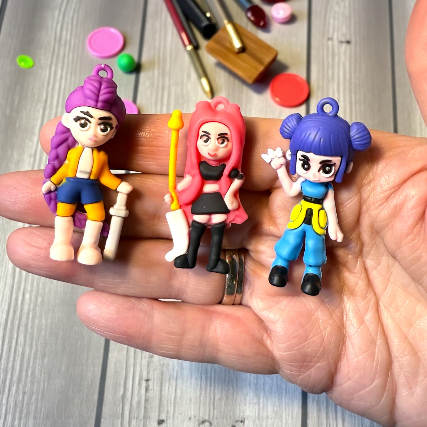 Silicone K-Pop Character Collectible