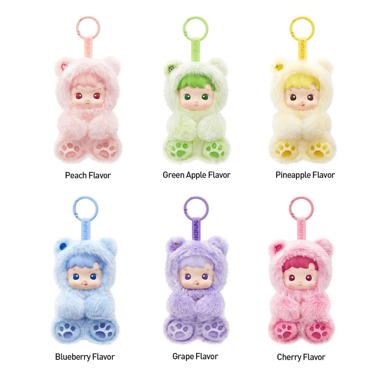 Adorable, High Quality and Scented Hacipupu Keychain