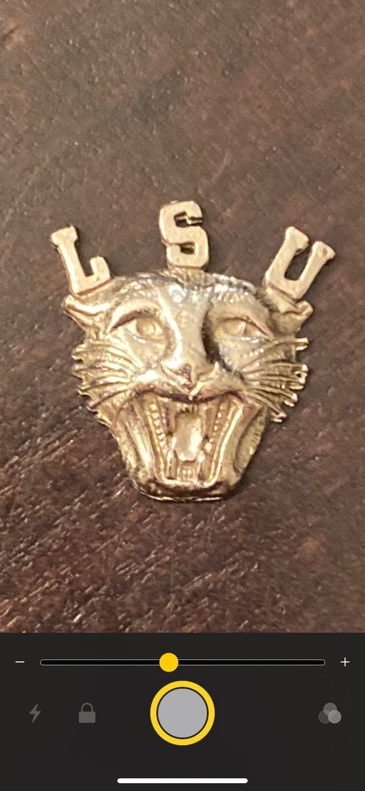 Vintage LSU charm