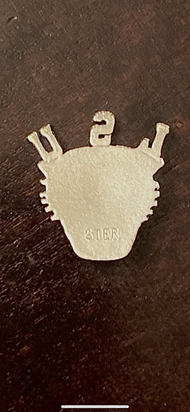 Vintage LSU charm
