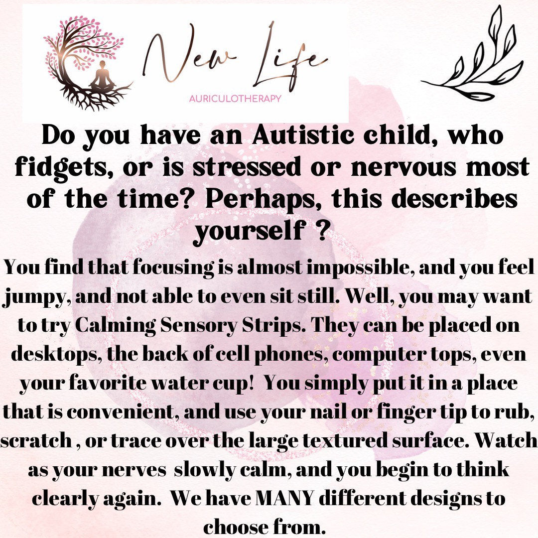 Planets Calming Sensory Strips| Textured Stickers| Tactile Touch| Nerve Endings in Fingertips