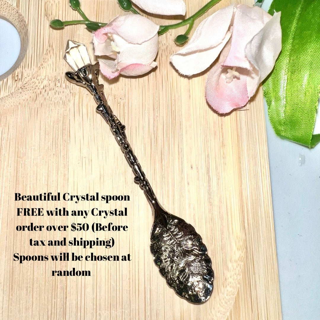 Small Flower, White copper with Amethyst Crystal Pendants
