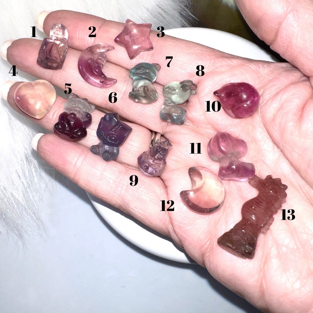 Fluorite Mini Carvings