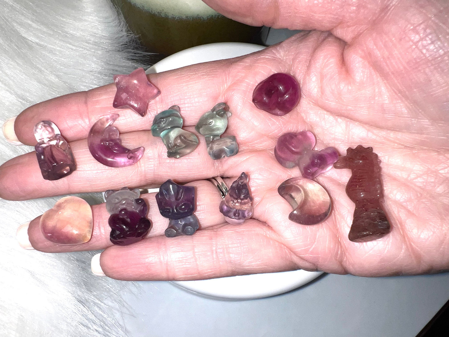 Fluorite Mini Carvings