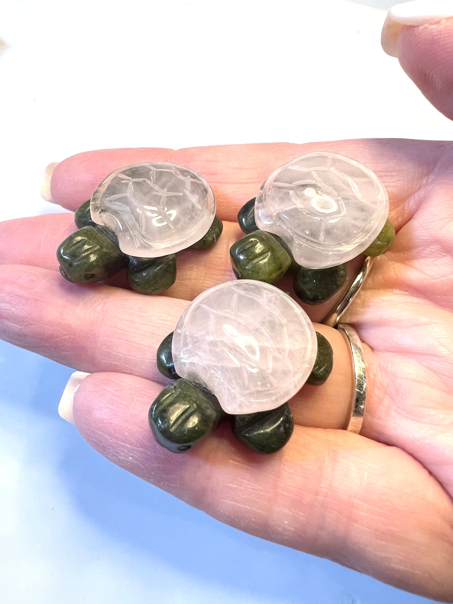Turtle mini Natural Stone Sensory carvings