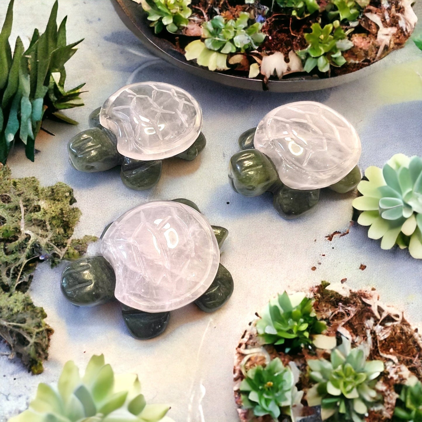 Turtle mini Natural Stone Sensory carvings
