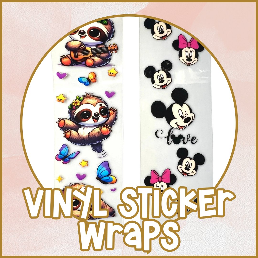 Vinyl Sticker Wraps