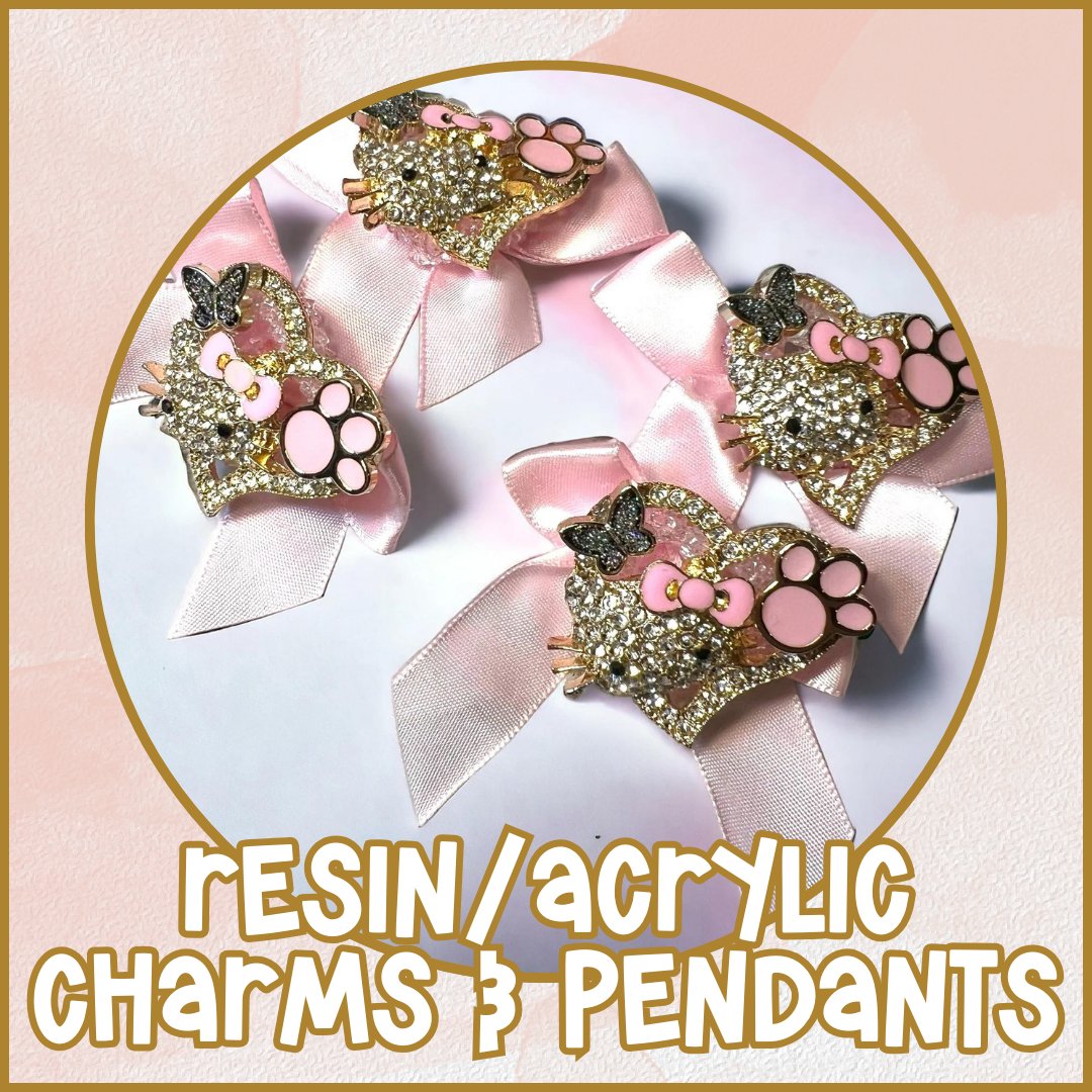 DIY Resin and Acrylic Beads/3d/charms/Pen Toppers