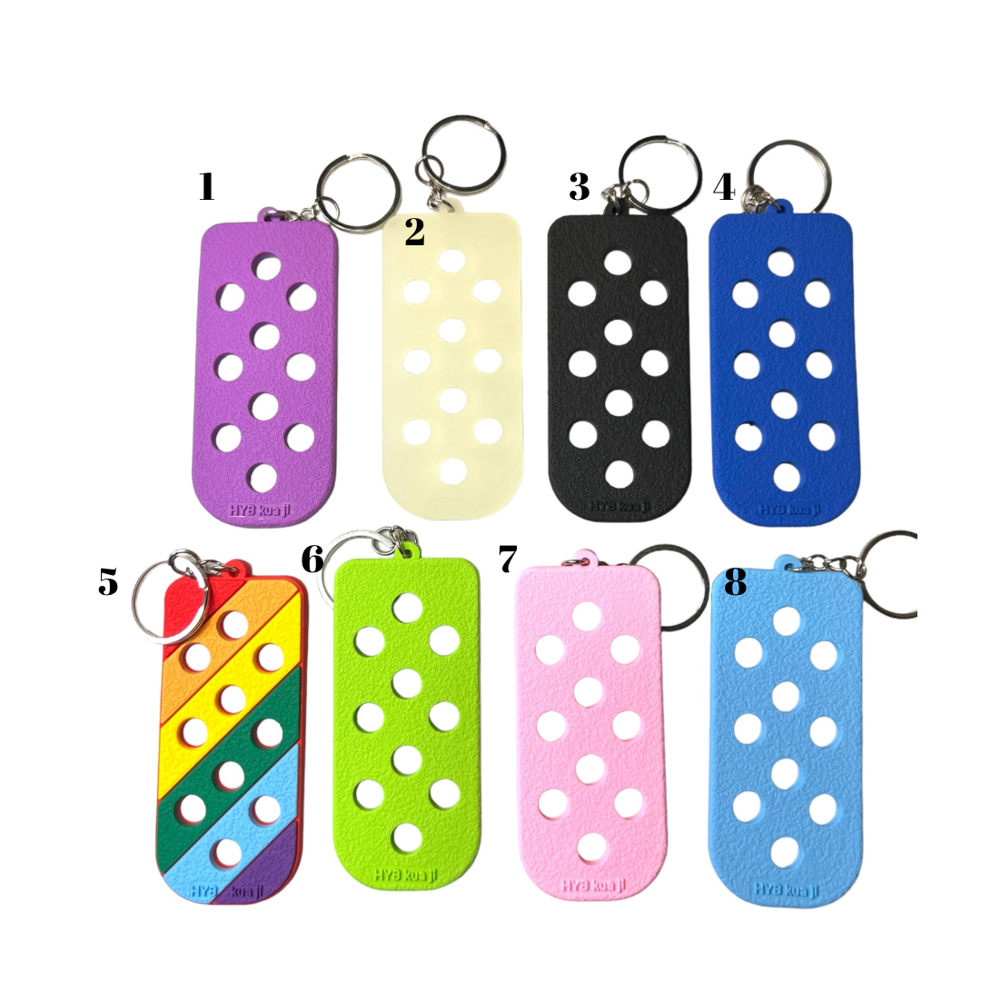 Keychains (Croc inspired)