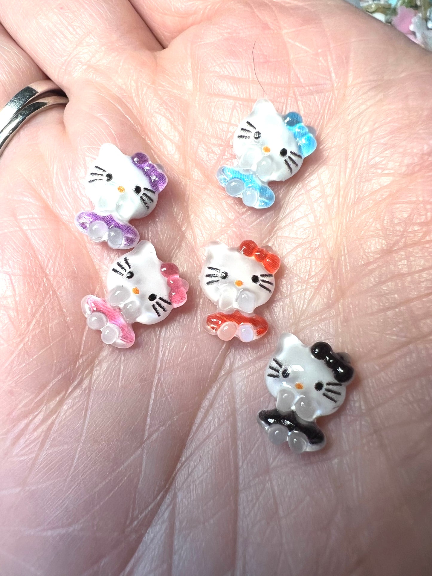 HK inspired Character Nail Charms by the scoop