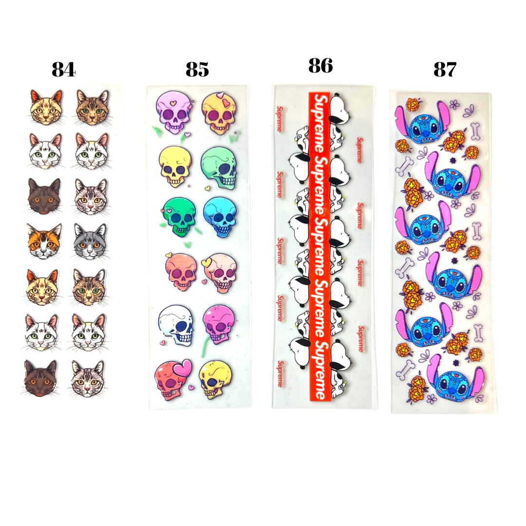 Vinyl Sticker Wraps For DIY Pen Set (1 pen + 1 wraps)