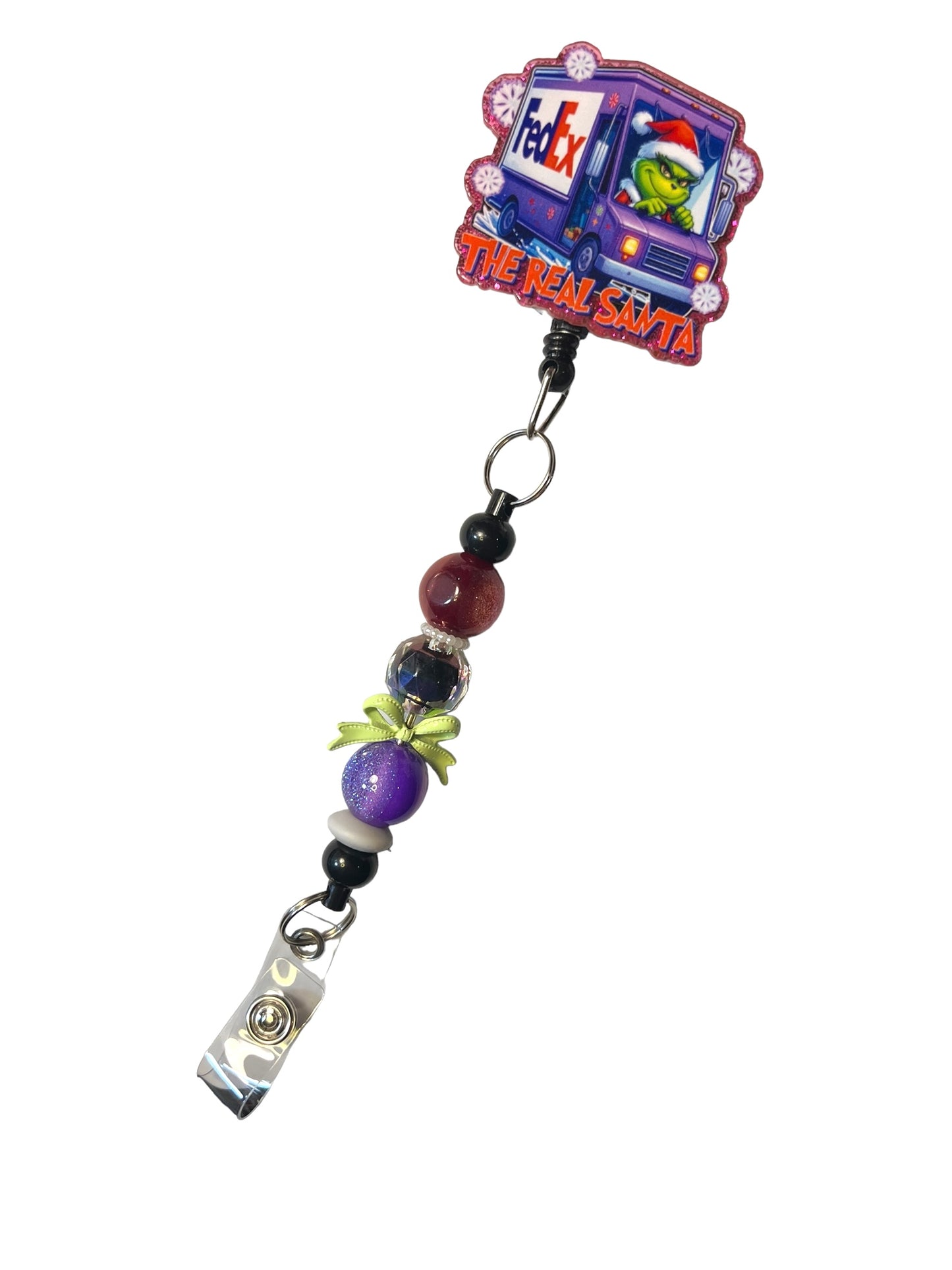 Badge Reels Beaded