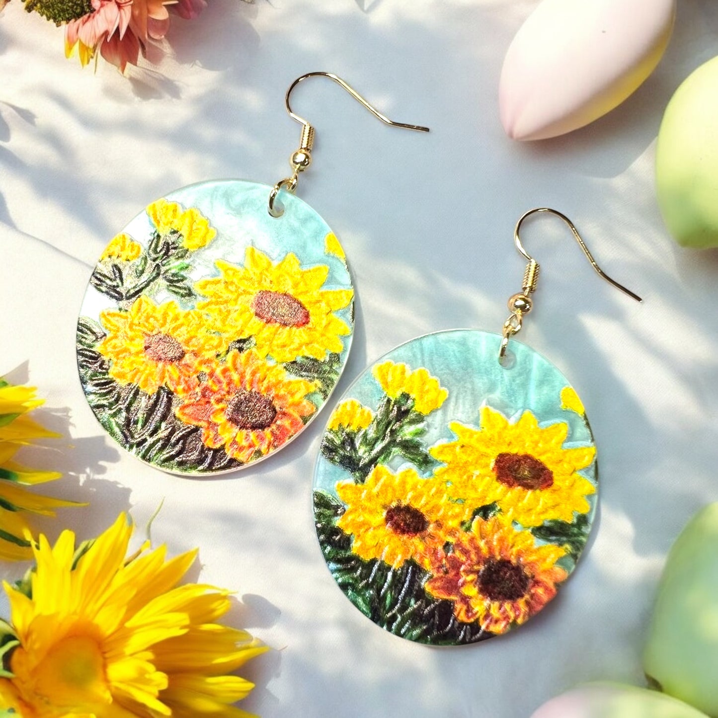 Spring Acrylic Earrings