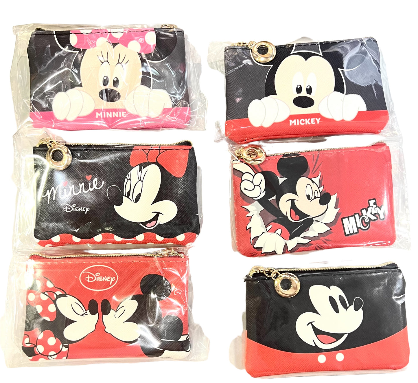 Mickey & Minnie Coin purse Keychain