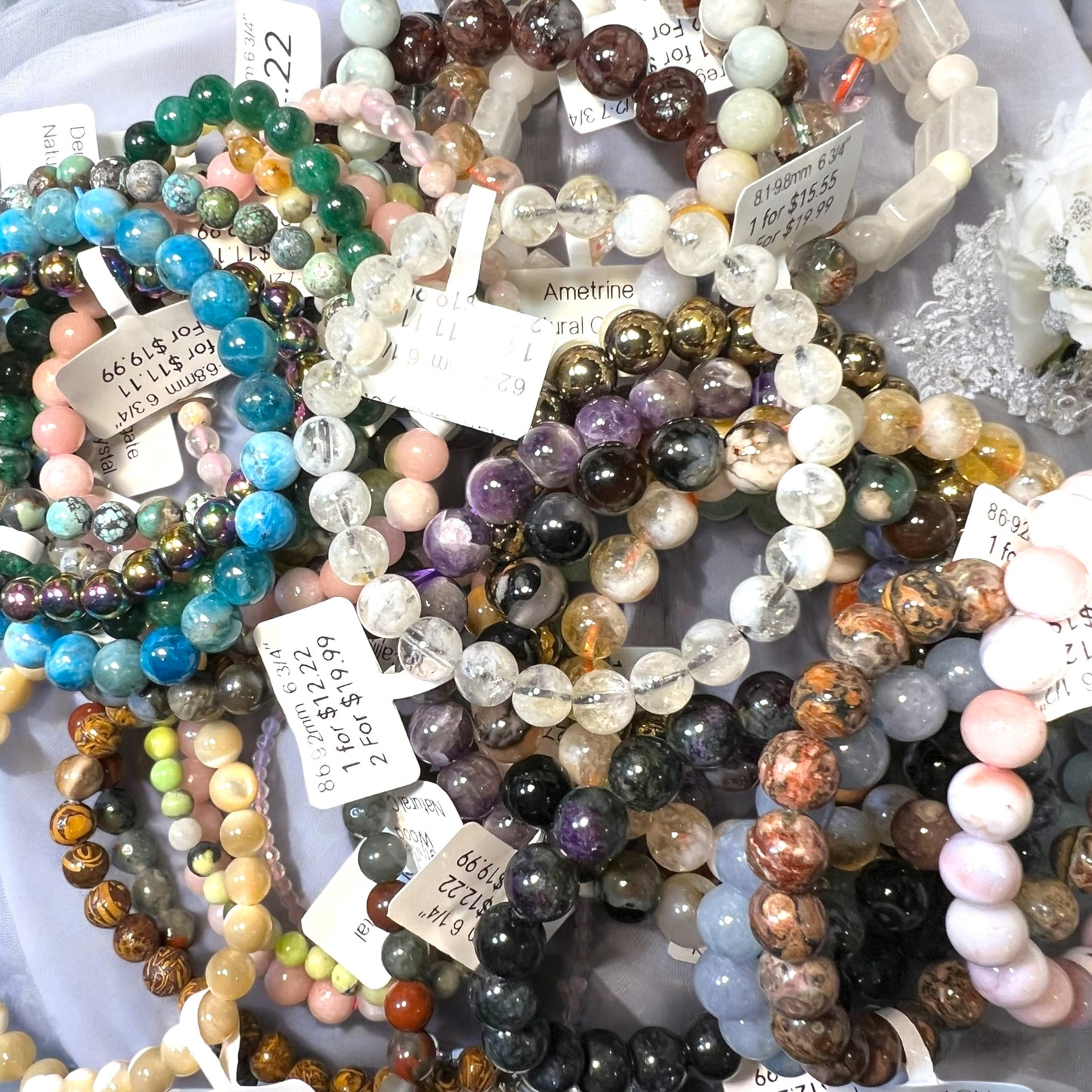 Natural Crystal Bracelets