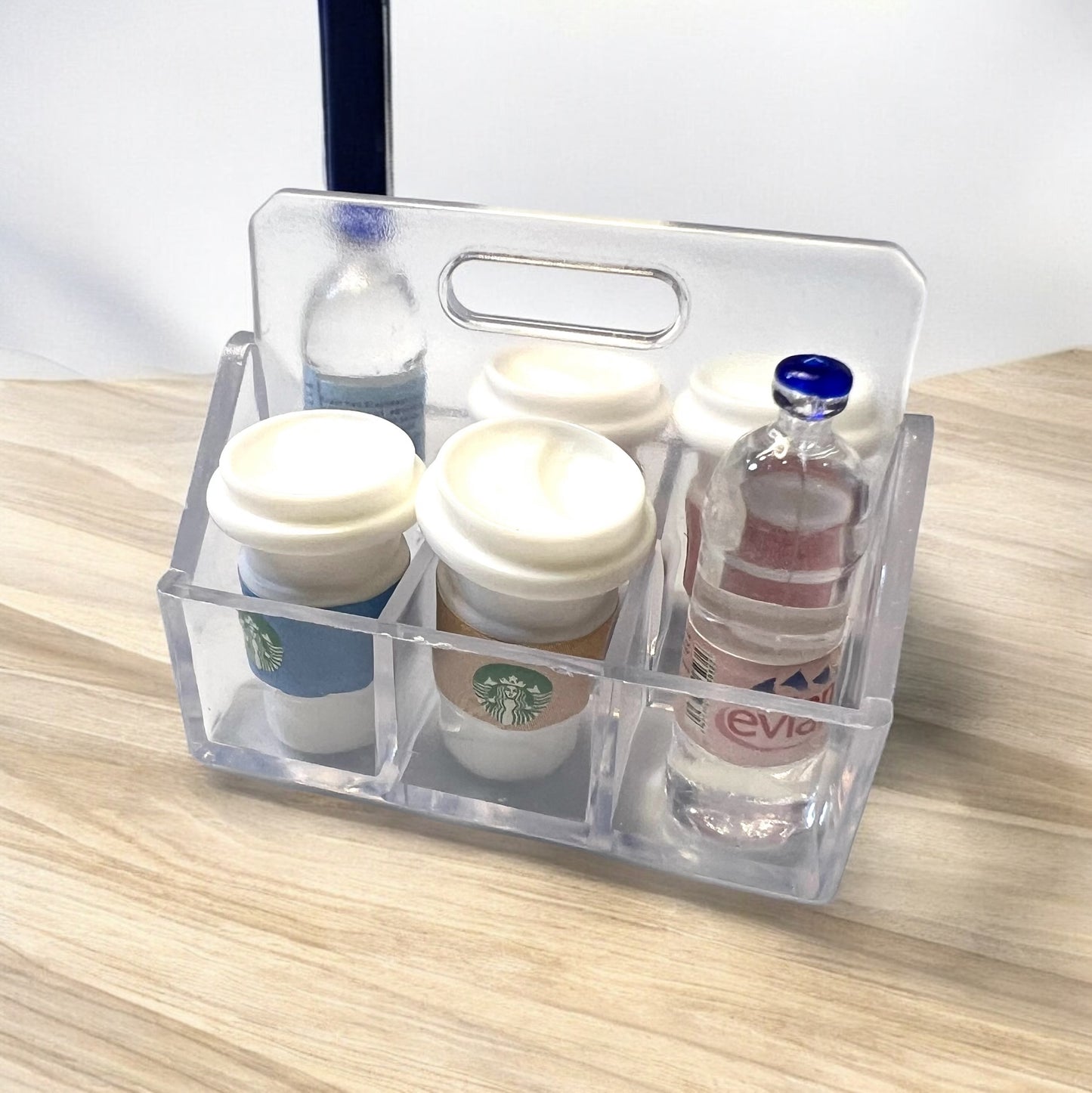 Miniature Coffee/Bottled Water/Alcohol + Holder