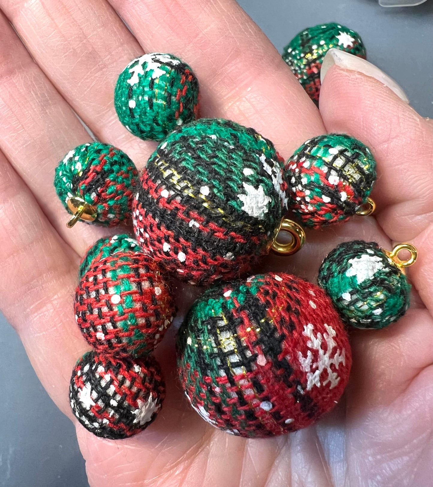 Christmas Pendants 25mm