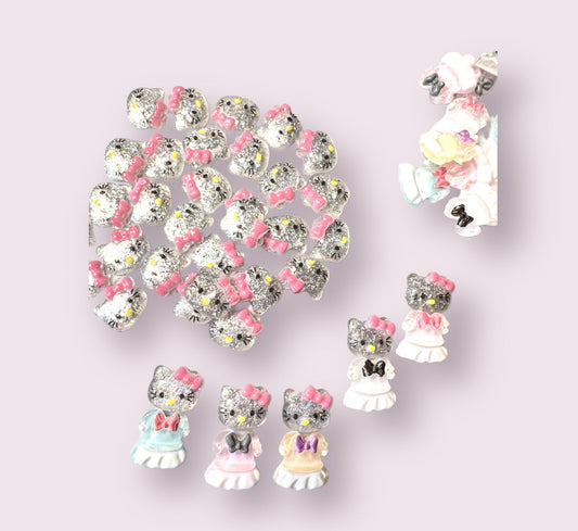 HK Dress Character Nail Charms by the scoop