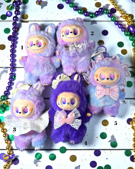 Mardi Gras–Inspired Fantasy Character Plush