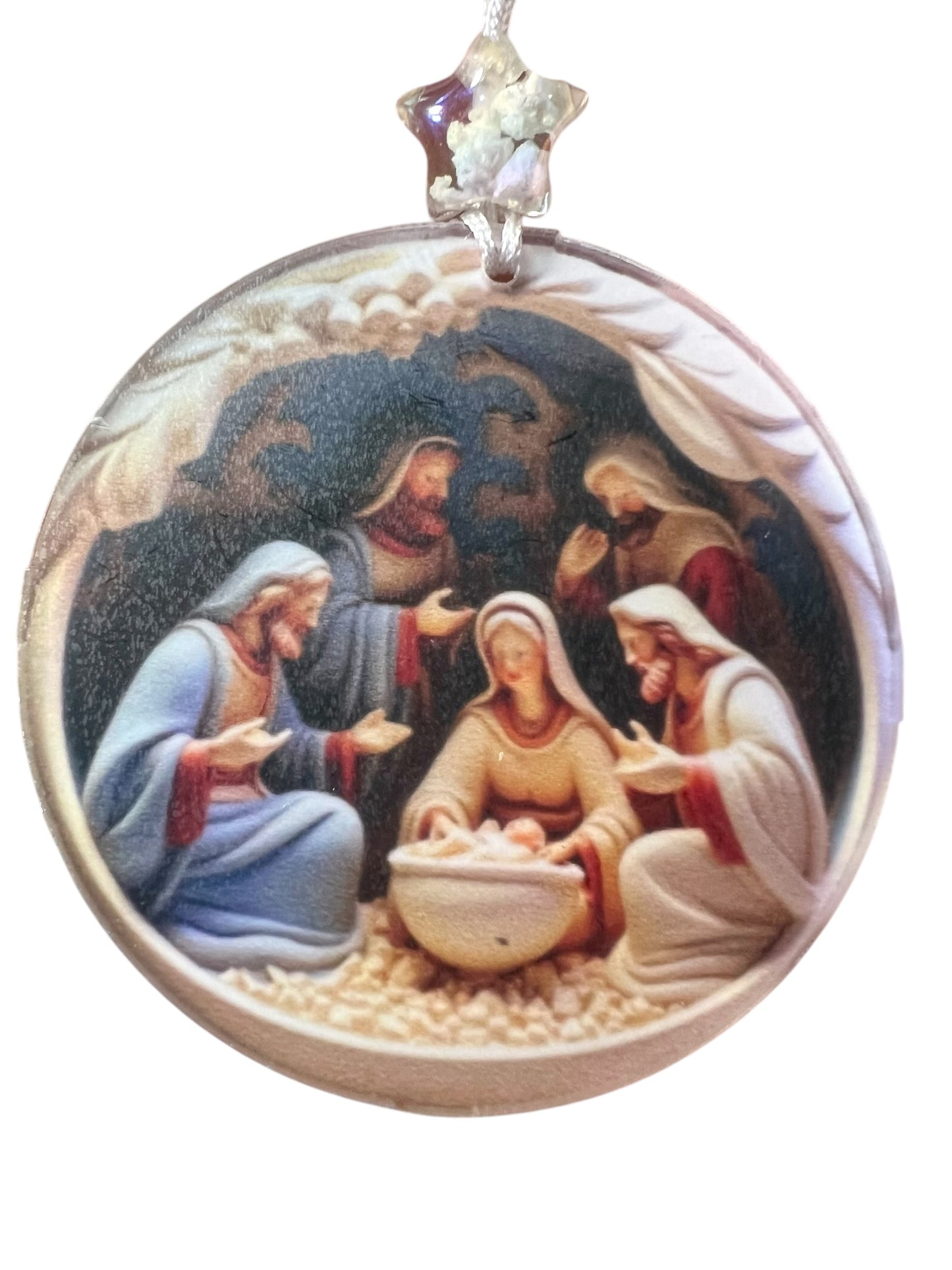 Manger 2D Ornament