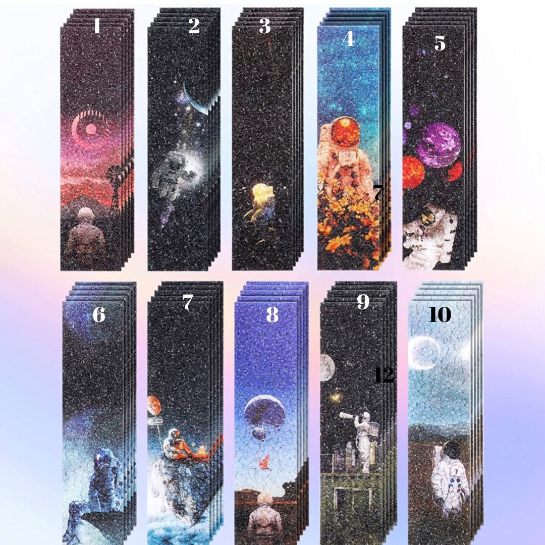 Beautiful space themed pattern Sensory strips