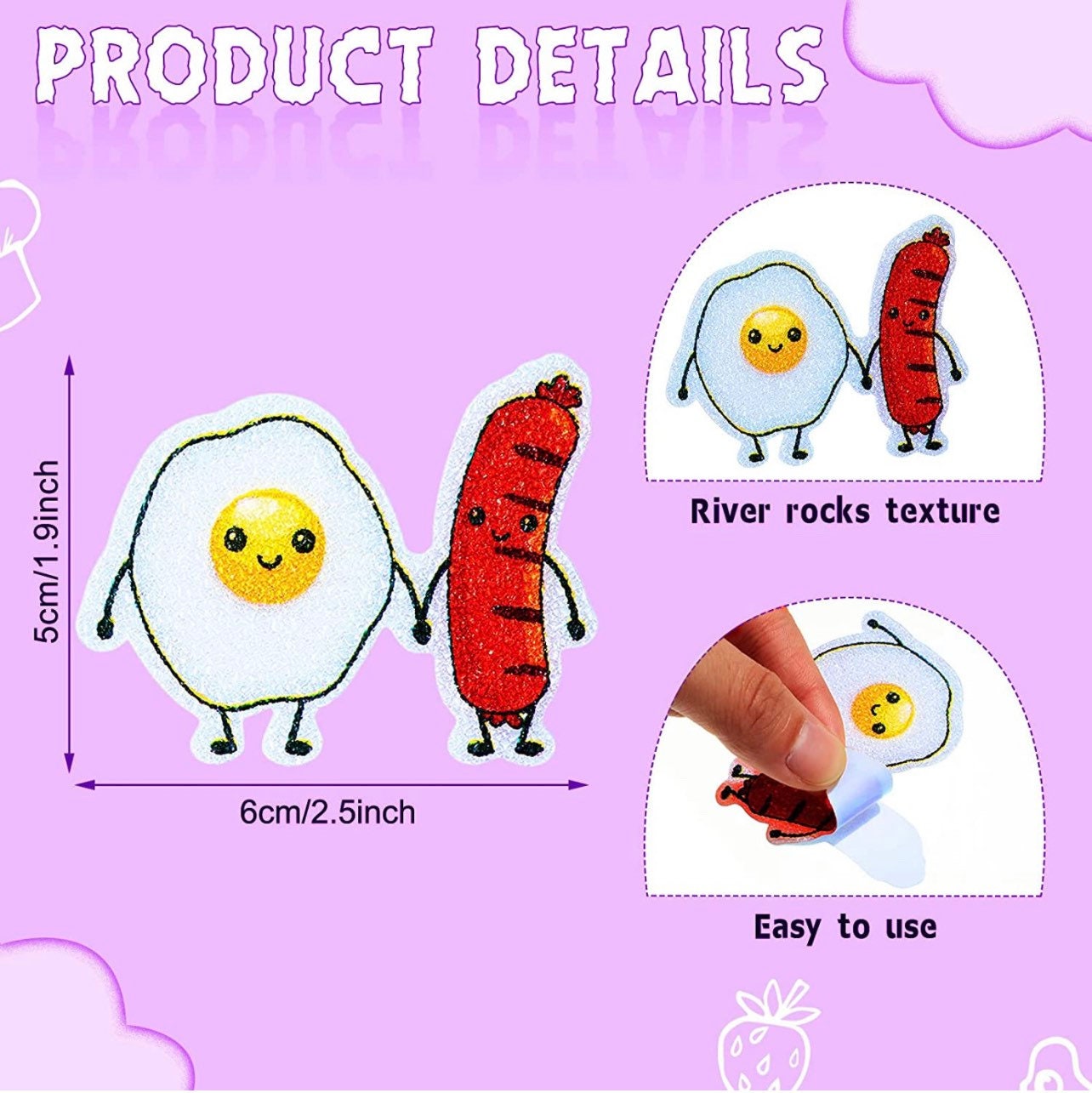 NEW Food Pairs Sensory Calming sticker Designs