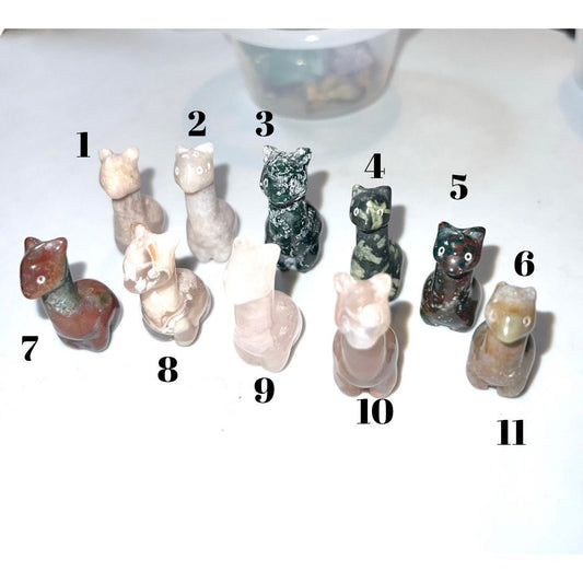 Alpacas Mini Natural Stone carvings