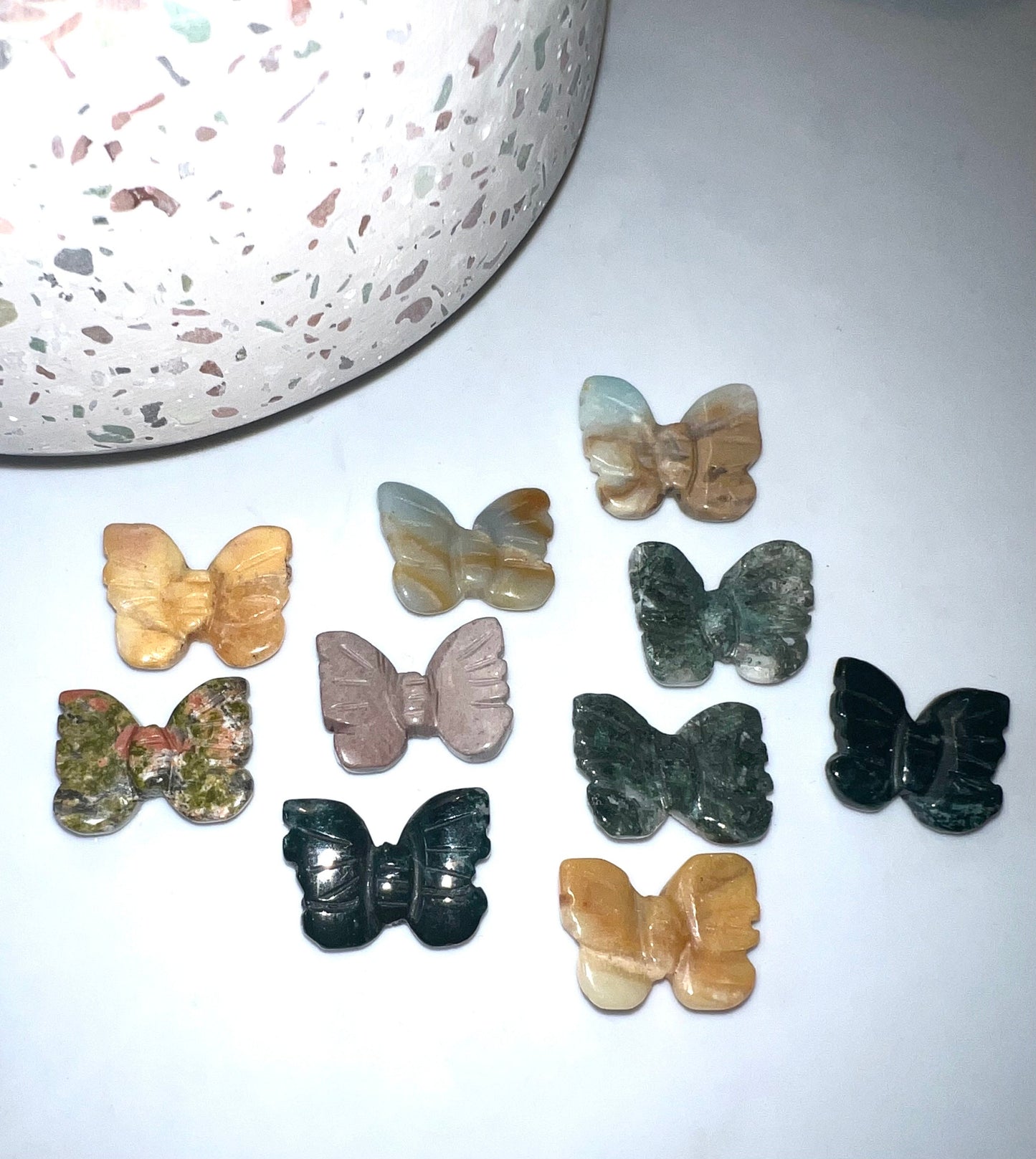 Butterfly Mini Natural Stone carvings