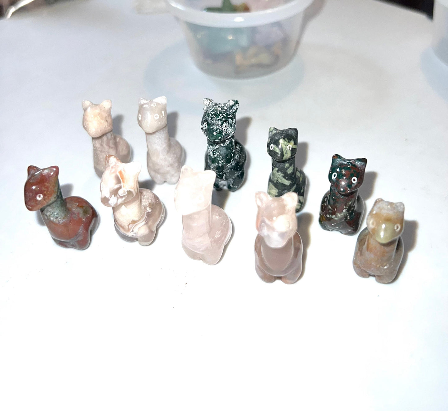 Alpacas Mini Natural Stone carvings