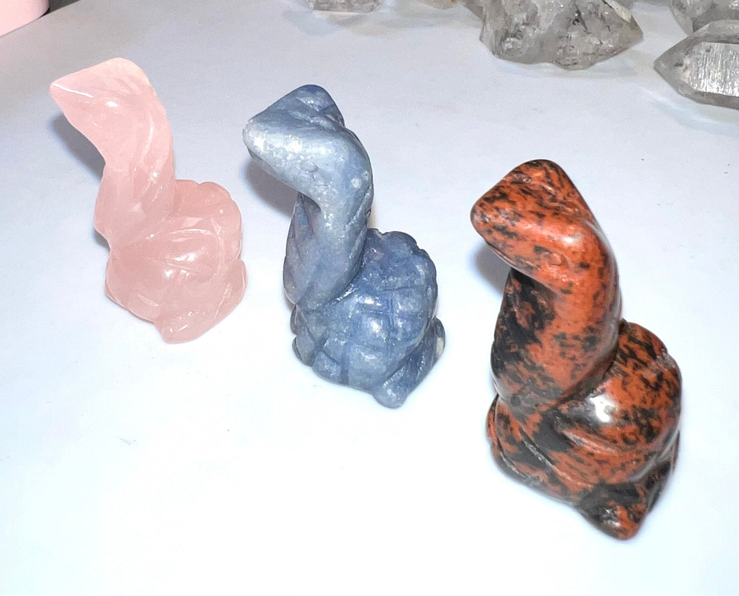 Cobra Mini Natural Stone Sensory carvings