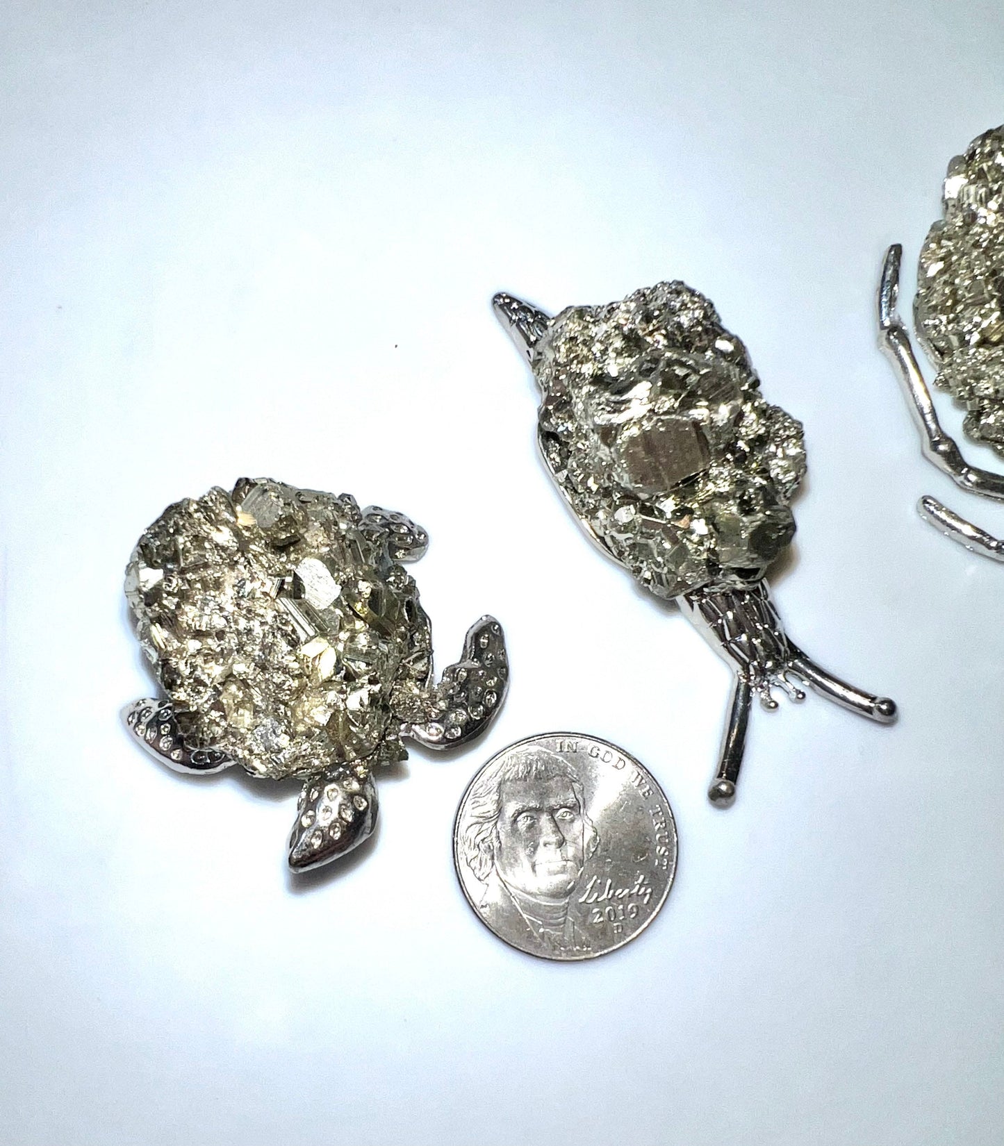 Pyrite Animals for Abundance and Confidence