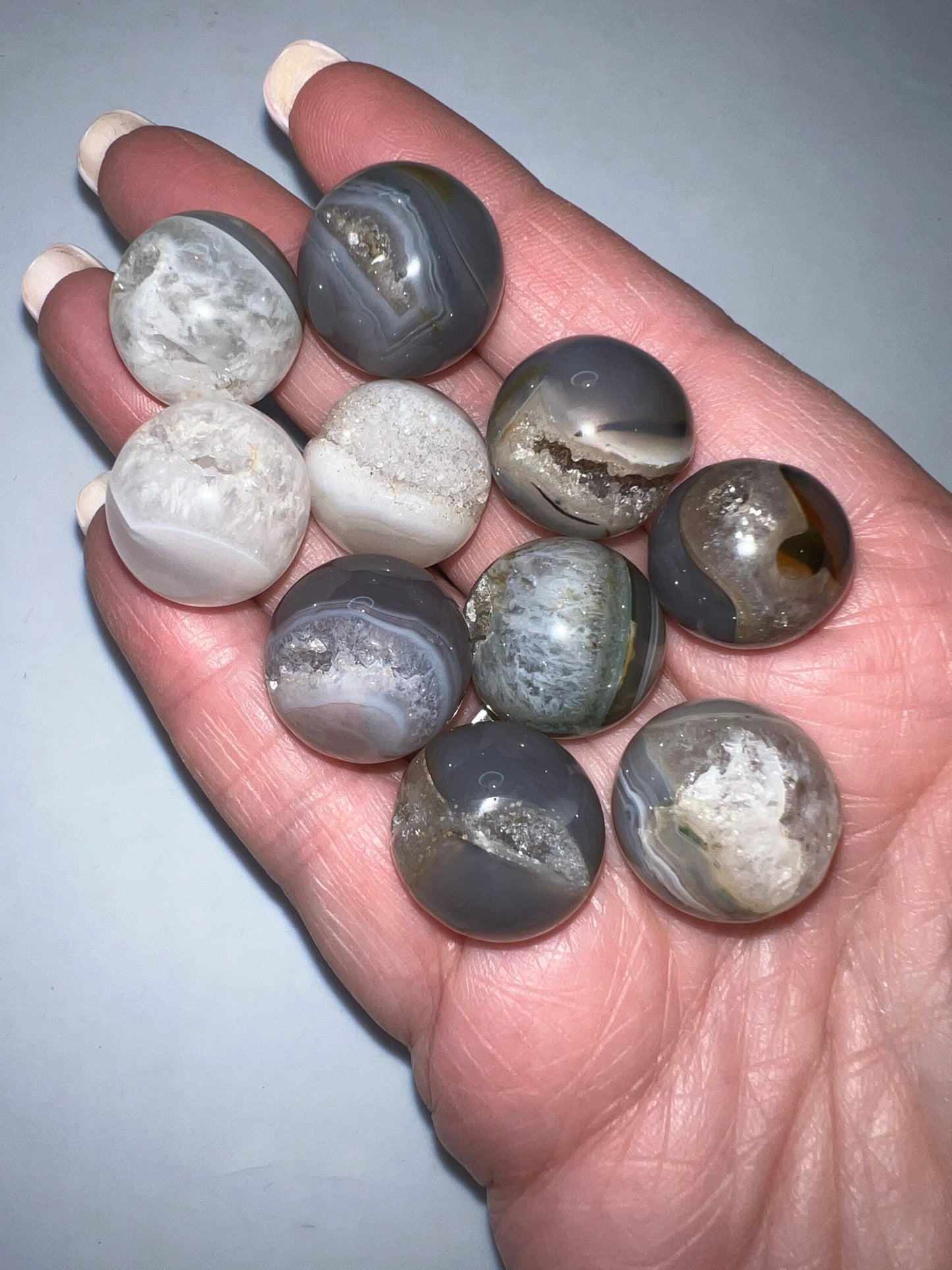 Druzy Agate Mini Spheres