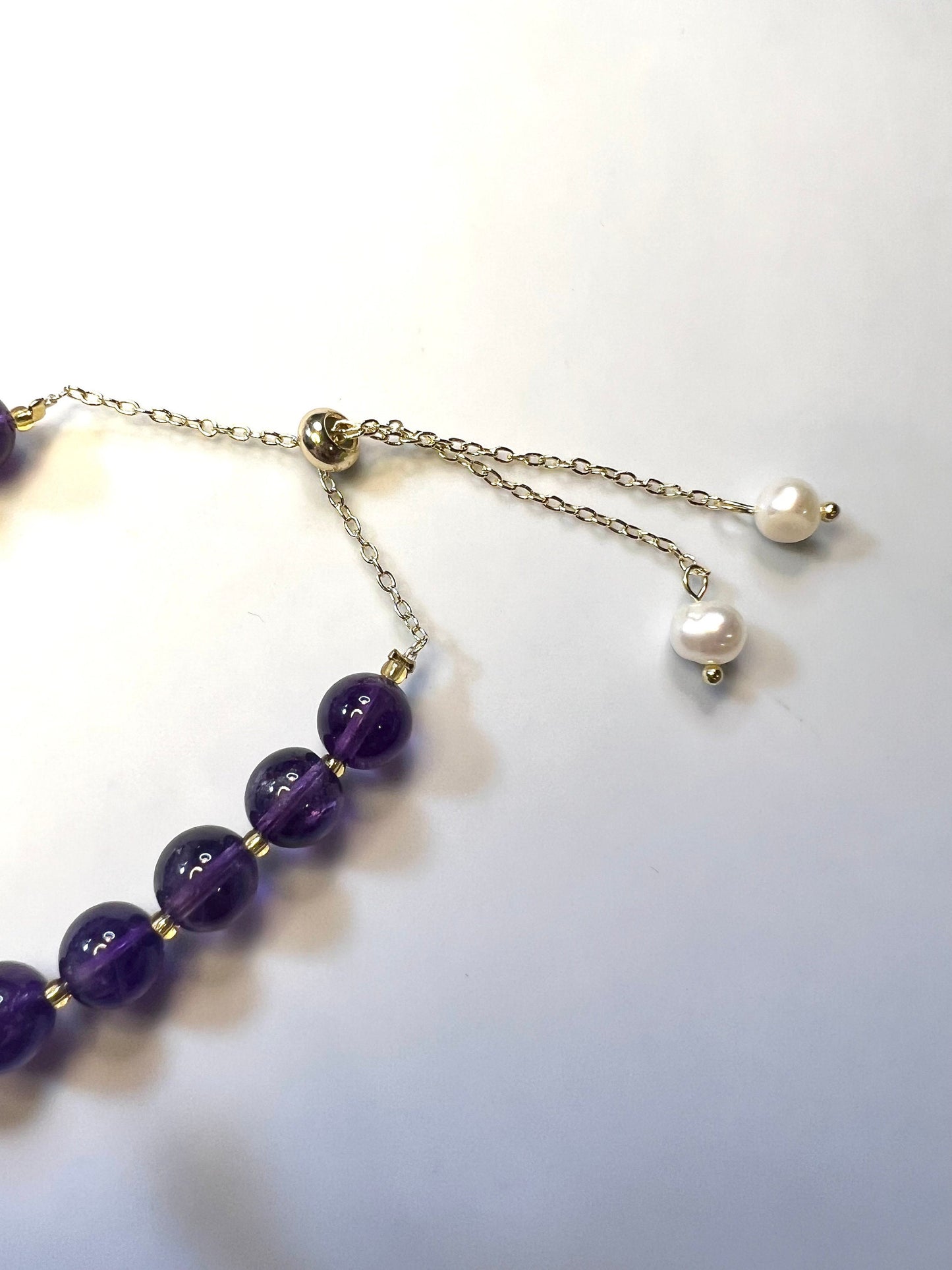 Amethyst Crystal Bracelet