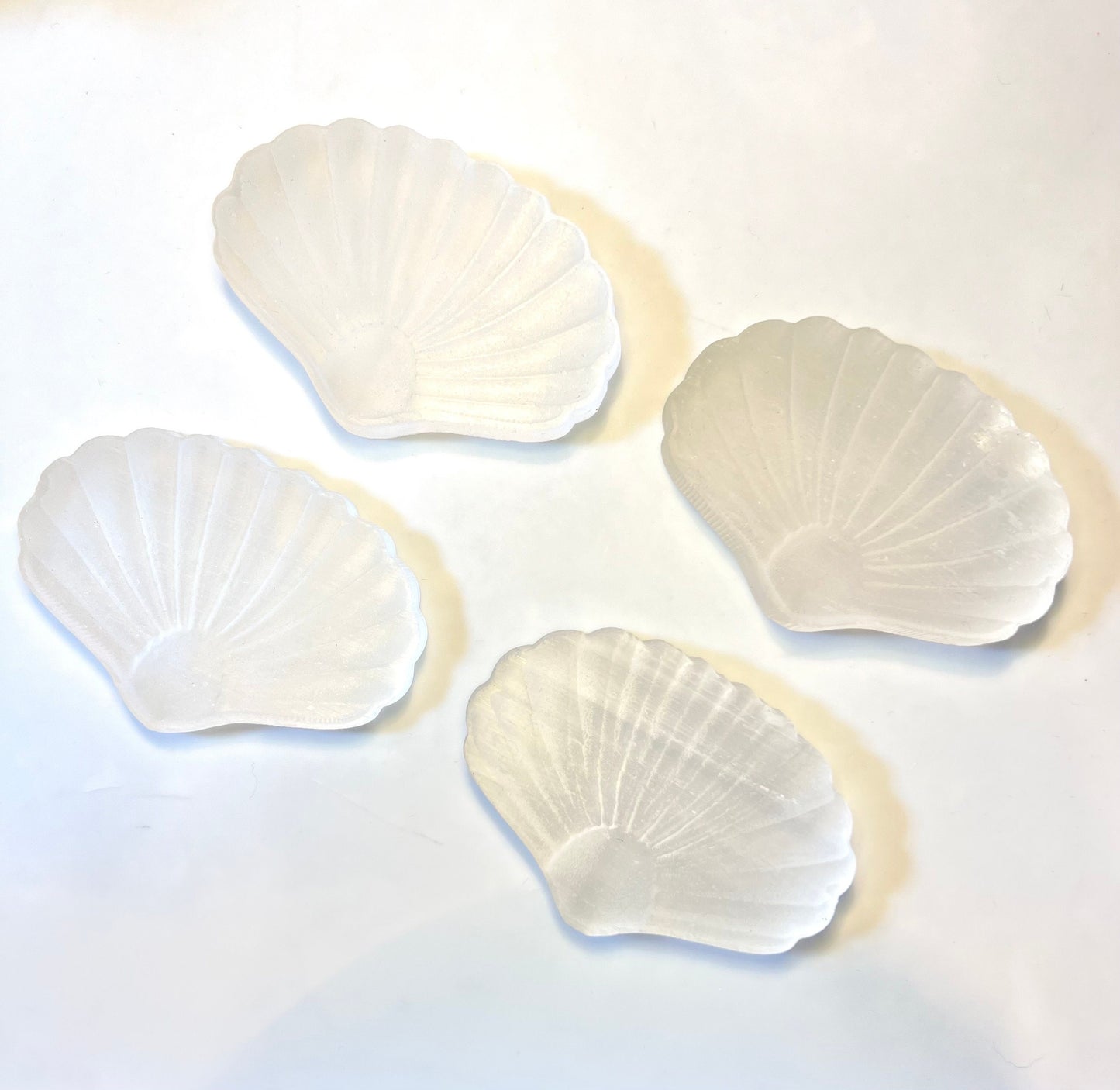 Selenite Shell Dish Natural Stone carvings