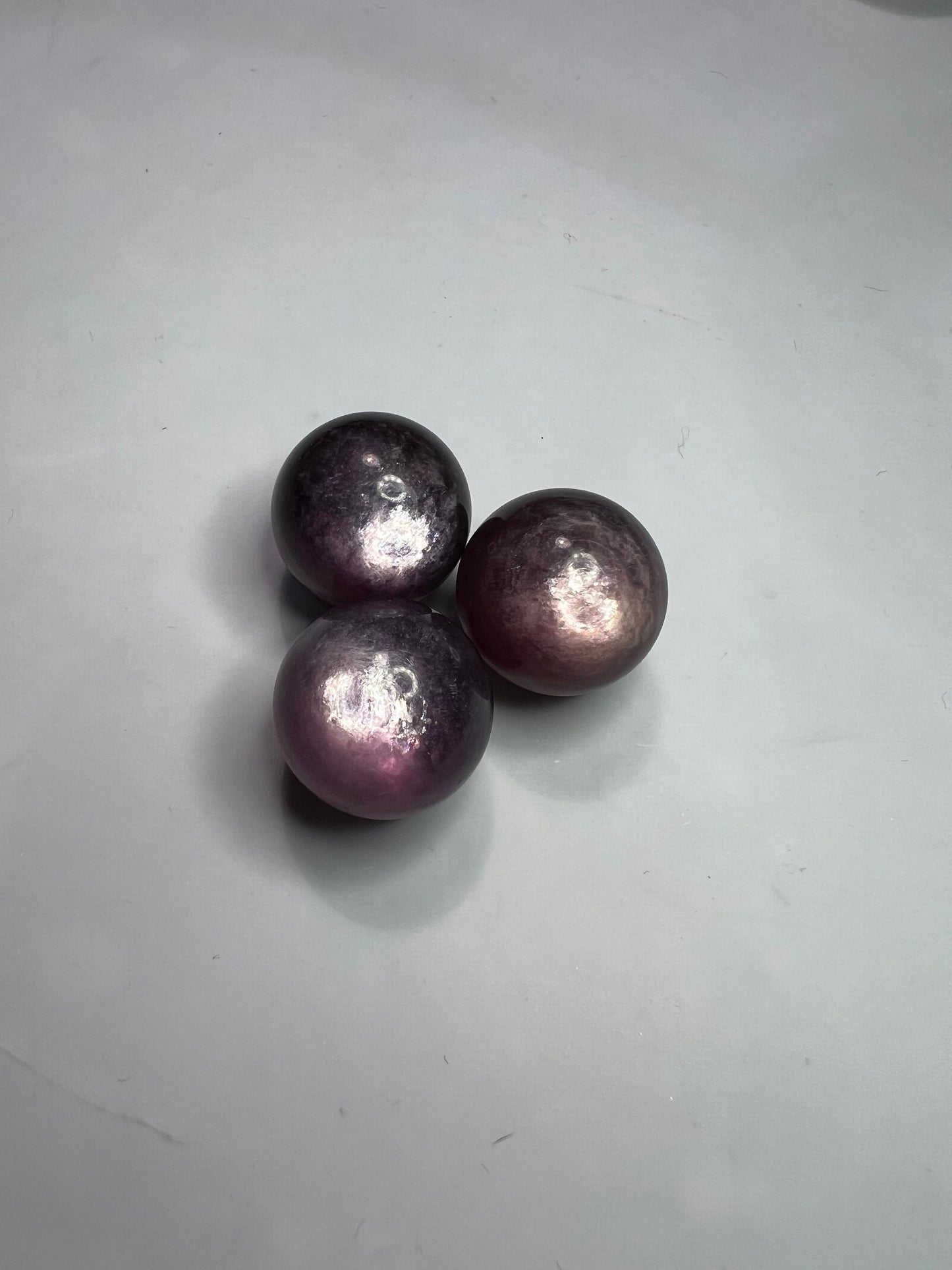 Purple Mica Natural Crystal Mini Spheres