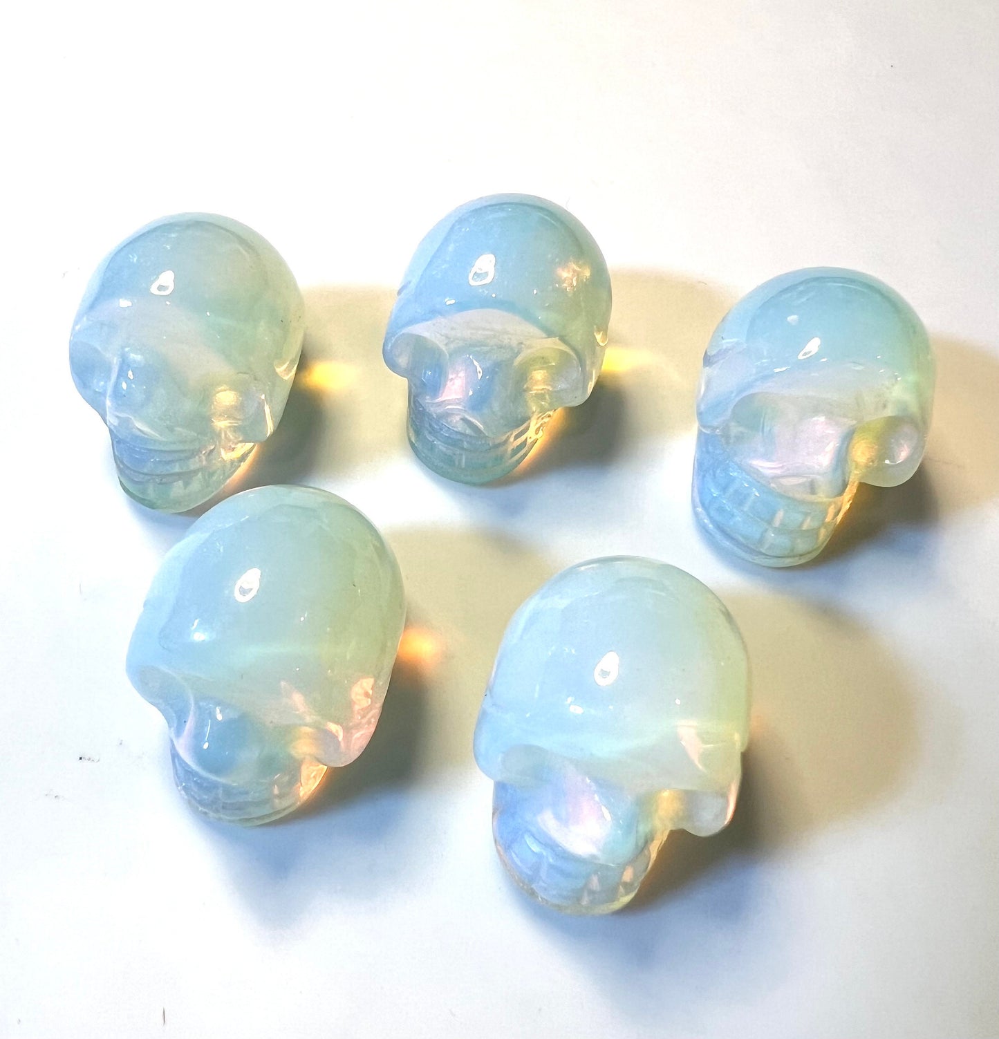 Skull Mini Opalite Stone carving