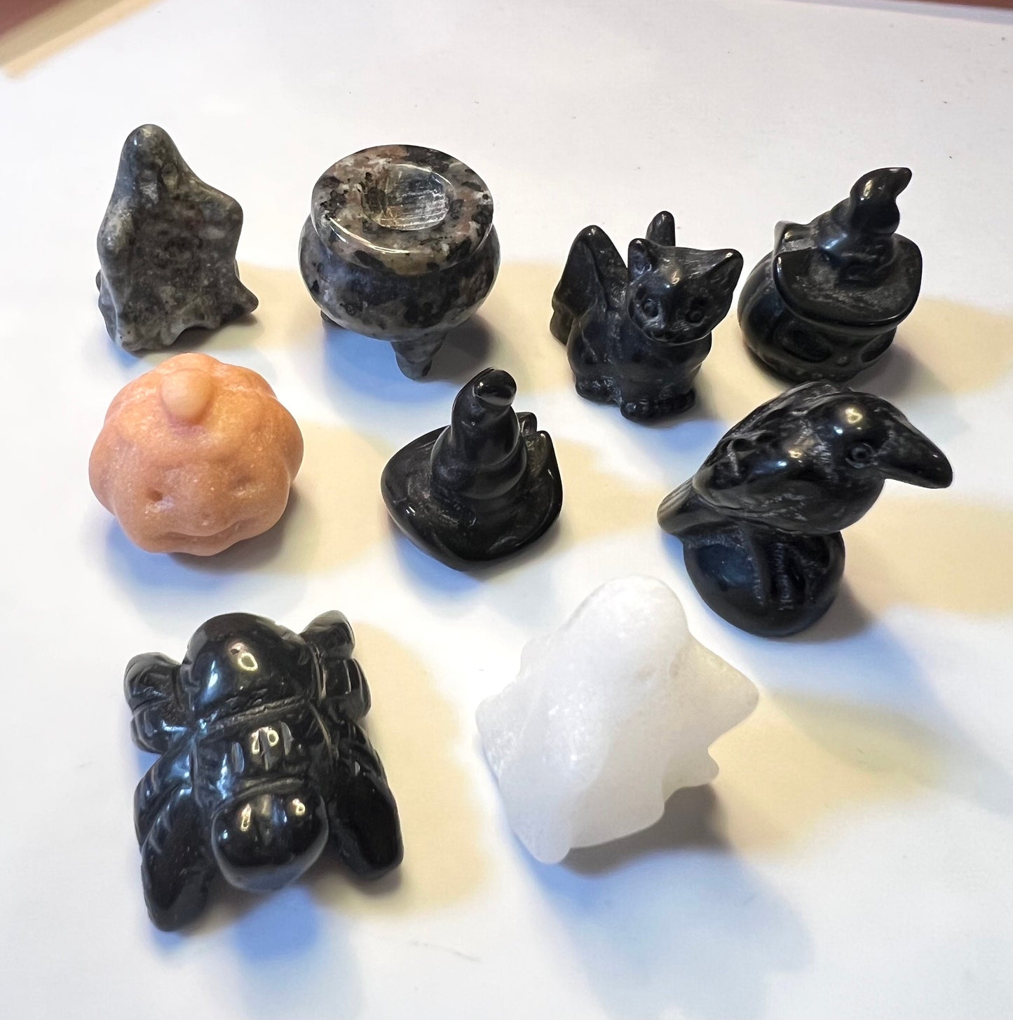 Halloween Mini Natural Stone carvings