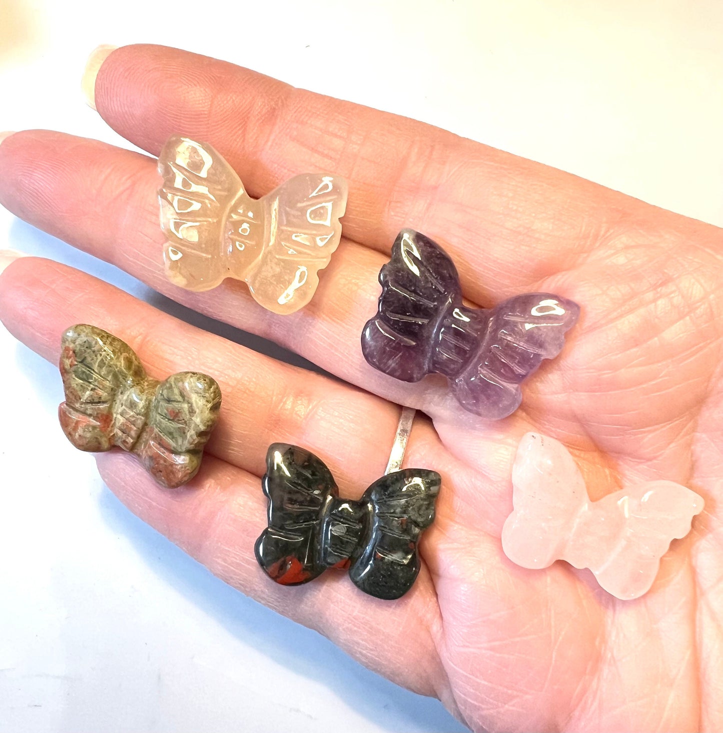 Butterfly Mini Natural Stone carvings