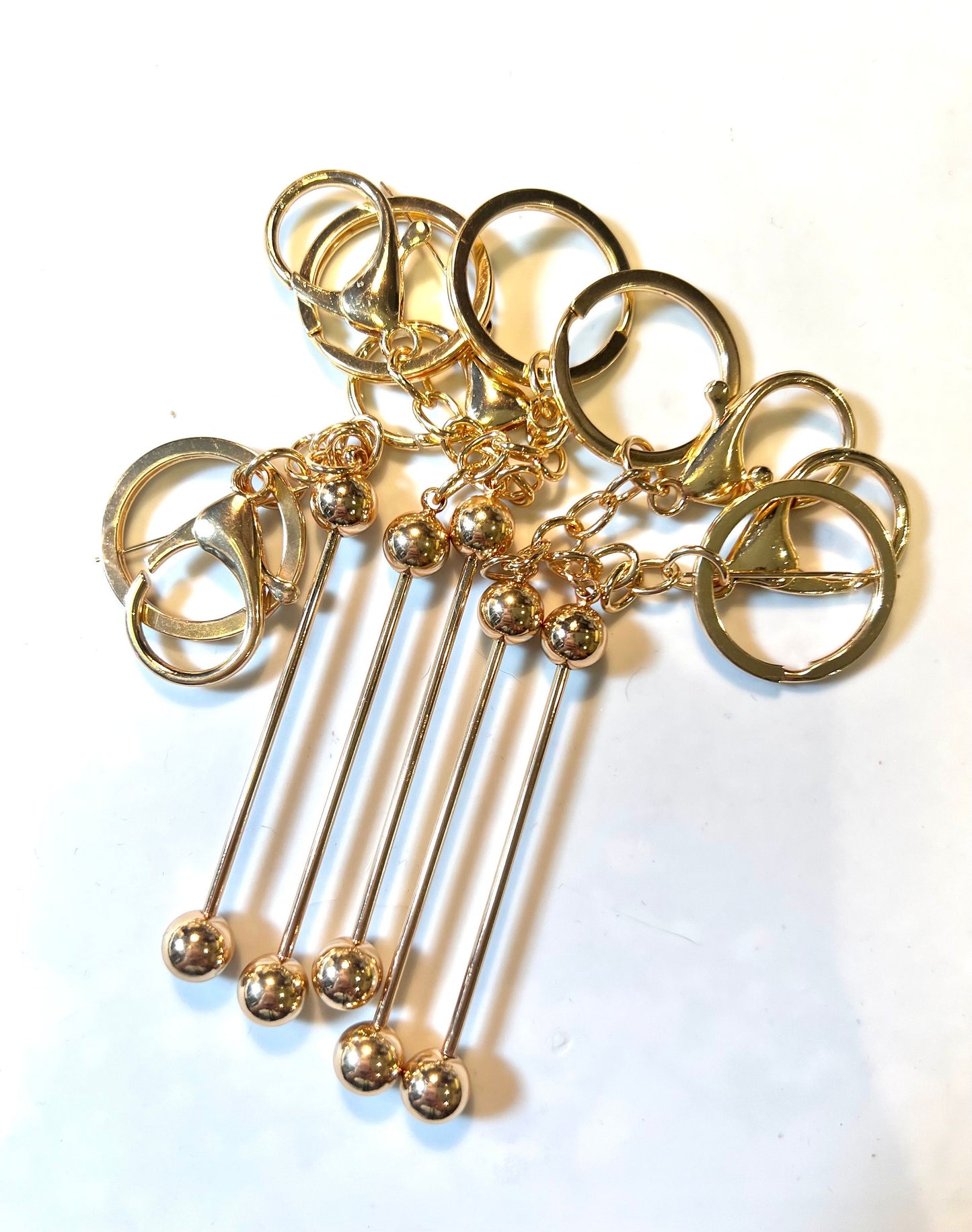 Beadable Bar DIY to use when making Key chains