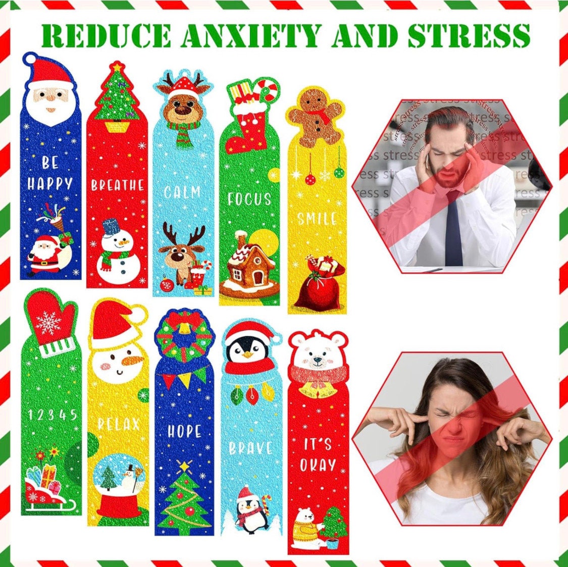 Christmas Calming Sensory Strips