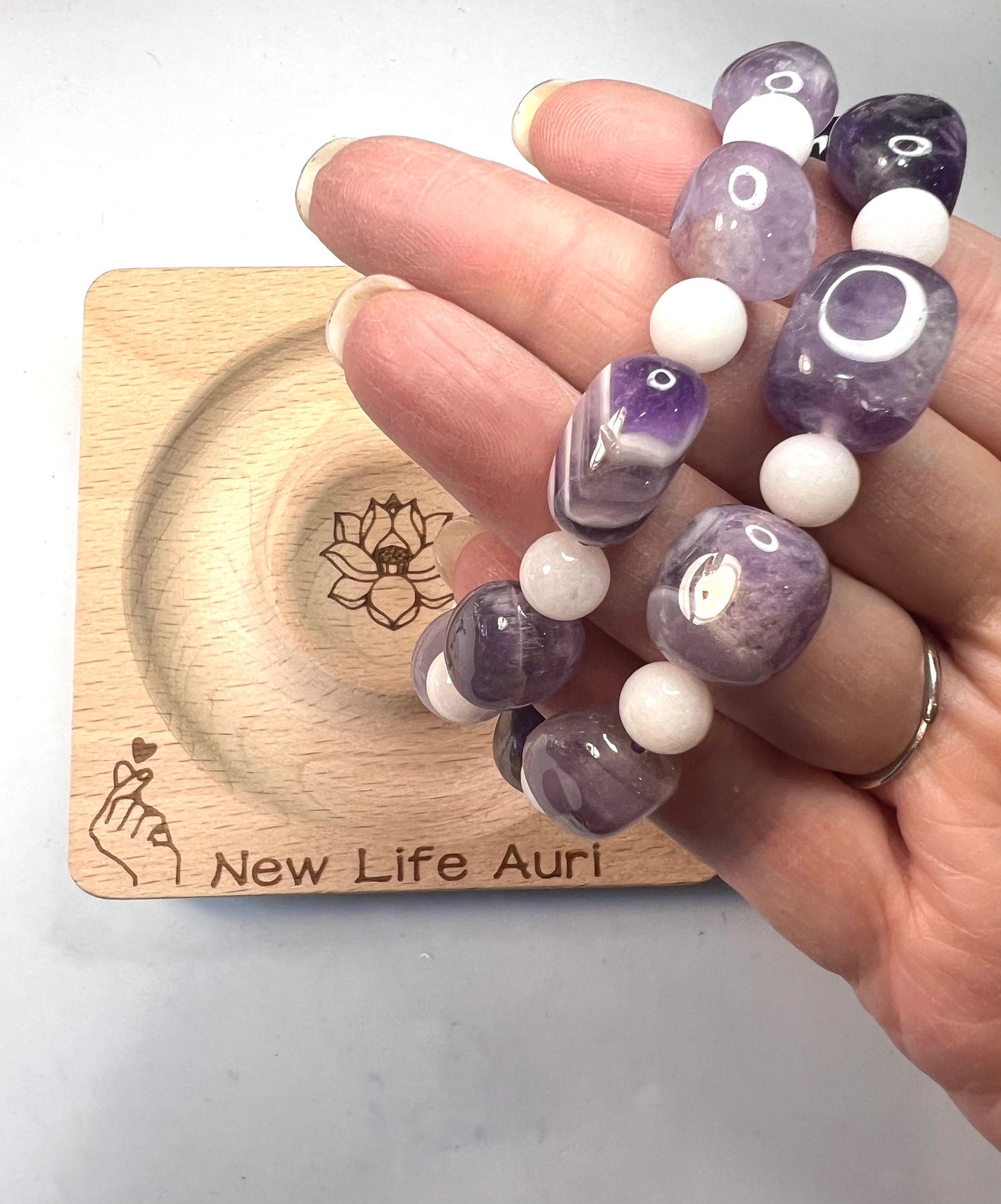 Dream Amethyst Crystal Bracelet